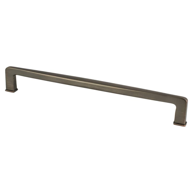 224mm Subtle Surge Decorative Bar Pull, Verona Bronze