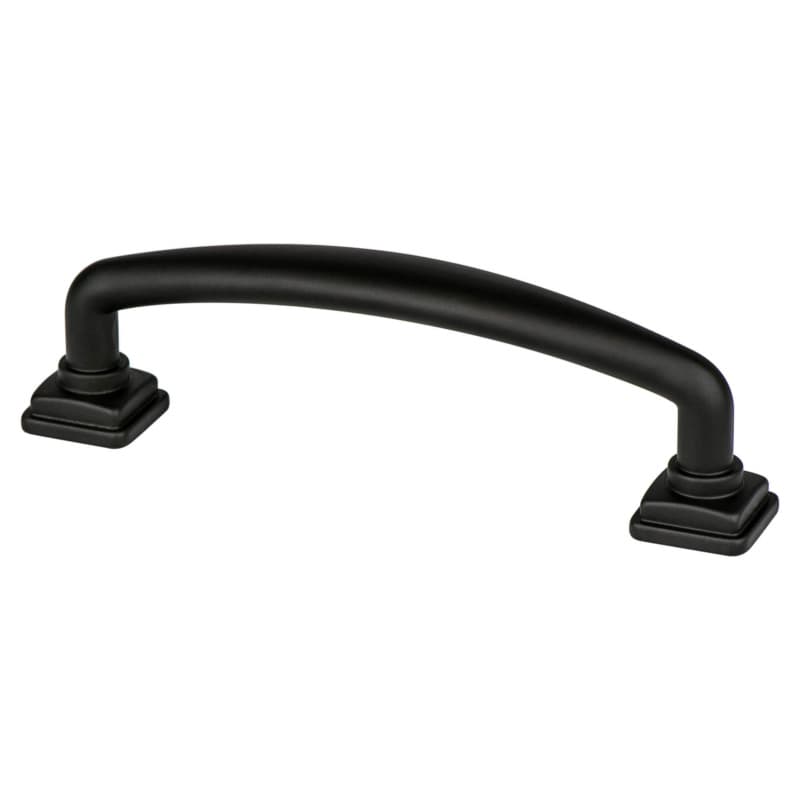 96mm Tailored Traditional Handle Pull, Black
