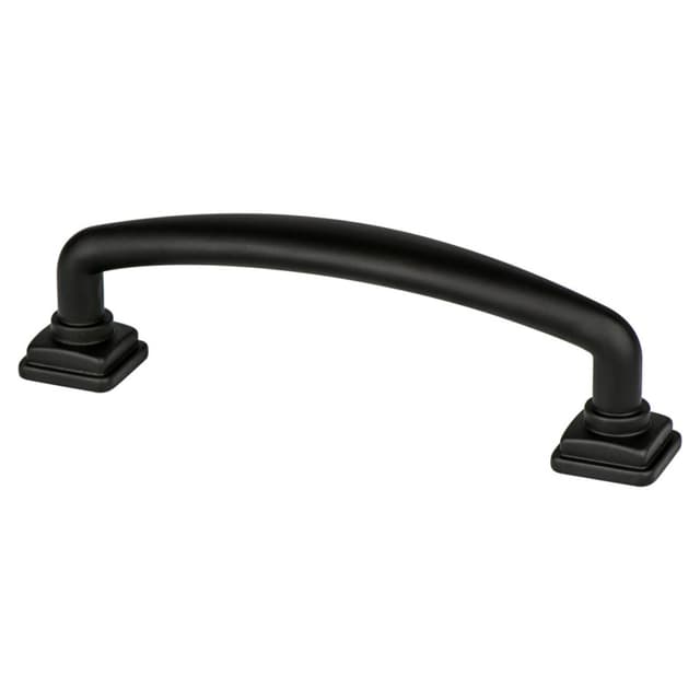 96mm Tailored Traditional Handle Pull, Black