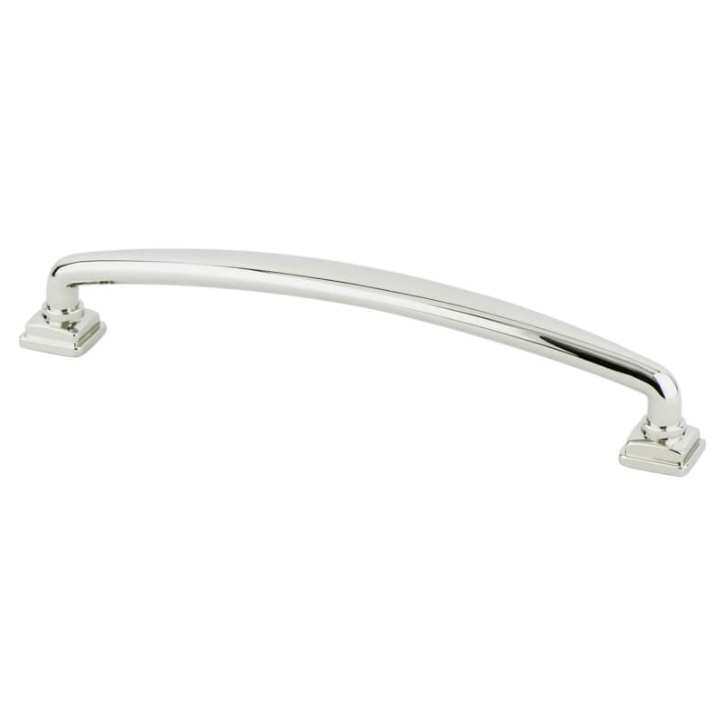 160mm Tailored Traditional Handle Pull, Polished Nickel