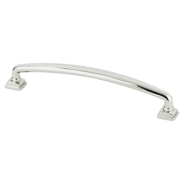 160mm Tailored Traditional Handle Pull, Polished Nickel