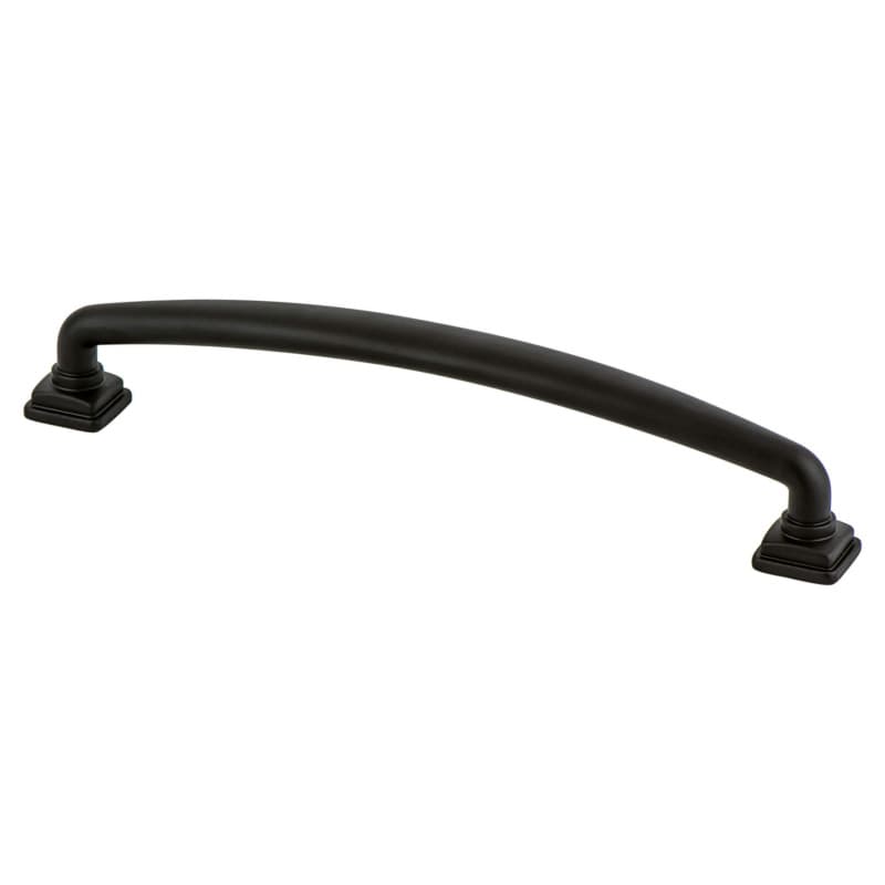 160mm Tailored Traditional Handle Pull, Matte Black