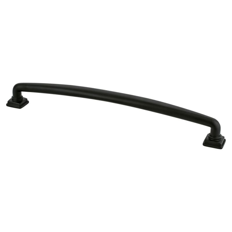 224mm Tailored Traditional Handle Pull, Matte Black