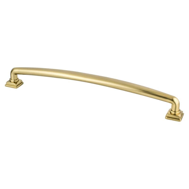 224mm Tailored Traditional Handle Pull, Modern Brushed Gold