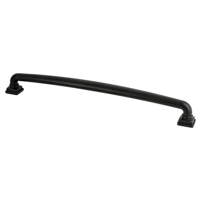 12" Tailored Traditional Appliance Pull, Matte Black