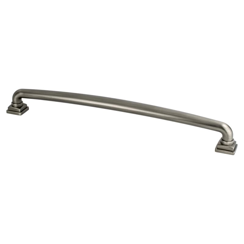 12" Tailored Traditional Appliance Pull, Vintage Nickel