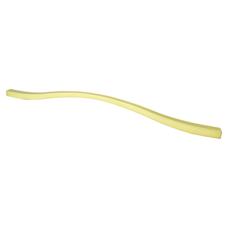 11-11/32"/12-19/32" Fluid Handle Pull, Soft Gold