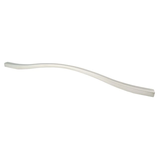 11-11/32"/12-19/32" Fluid Handle Pull, Brushed Nickel