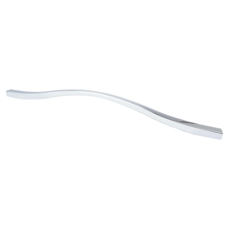 11-11/32"/12-19/32" Fluid Handle Pull, Polished Chrome