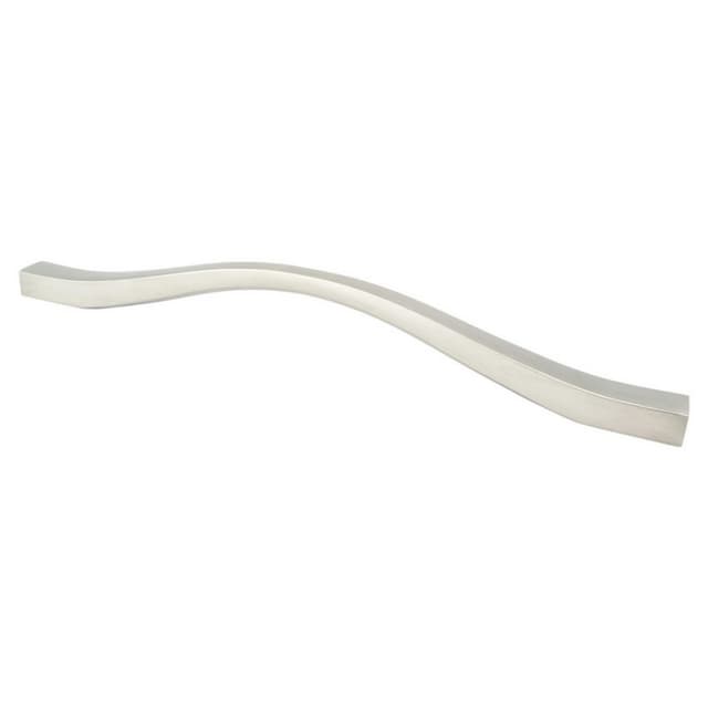 7-9/16"/8-13/16" Fluid Handle Pull, Brushed Nickel