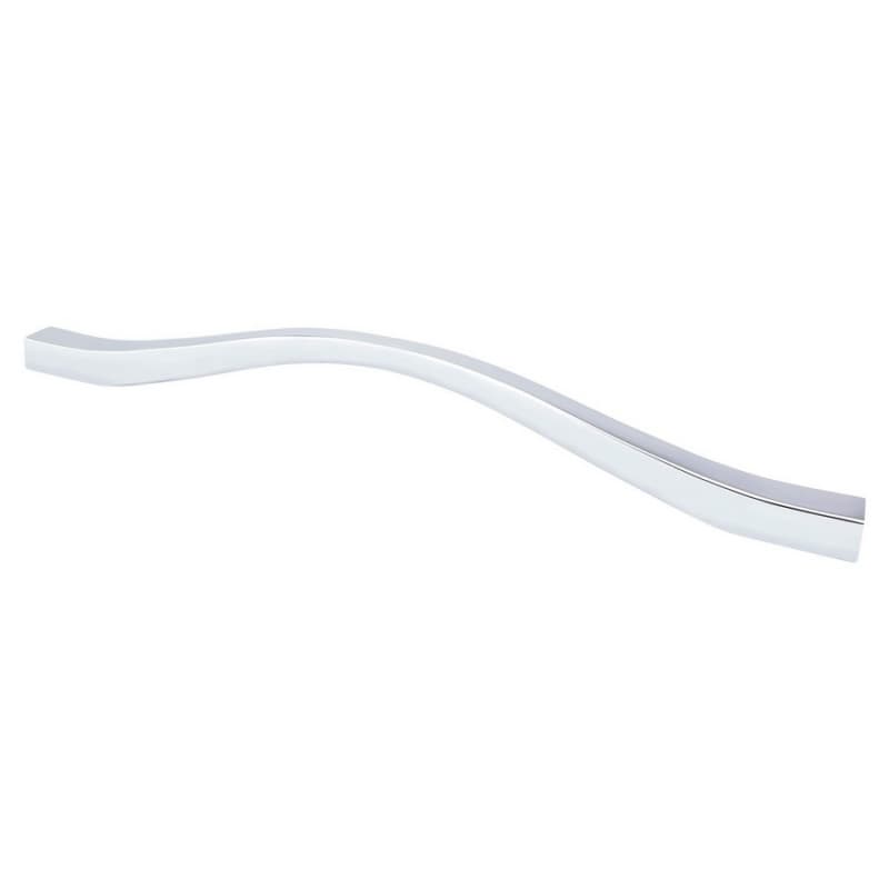 7-9/16"/8-13/16" Fluid Handle Pull, Polished Chrome