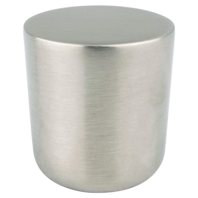 31/32" Mini Large Round Knob, Brushed Nickel
