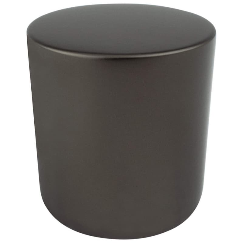 31/32" Mini Large Round Knob, Charcoal Gray