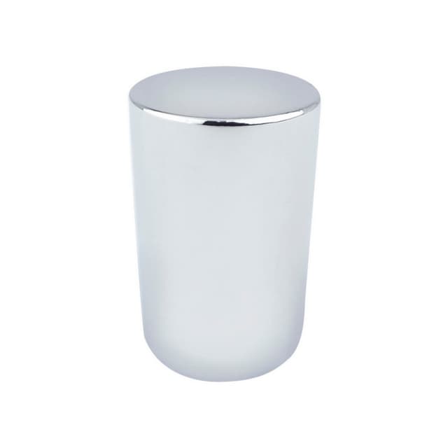 19/32" Mini Small Round Knob, Polished Chrome