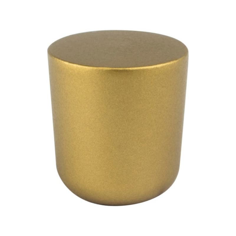 31/32" Mini Large Round Knob, Honey Gold