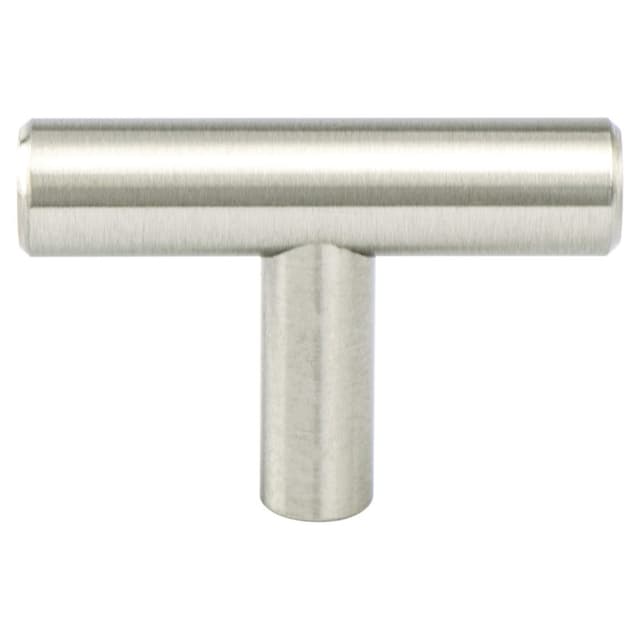 2" Tempo T-Bar Knob, Brushed Nickel