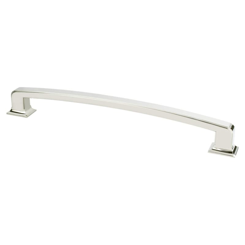 12" Designers Group Ten Appliance Pull, Polished Nickel