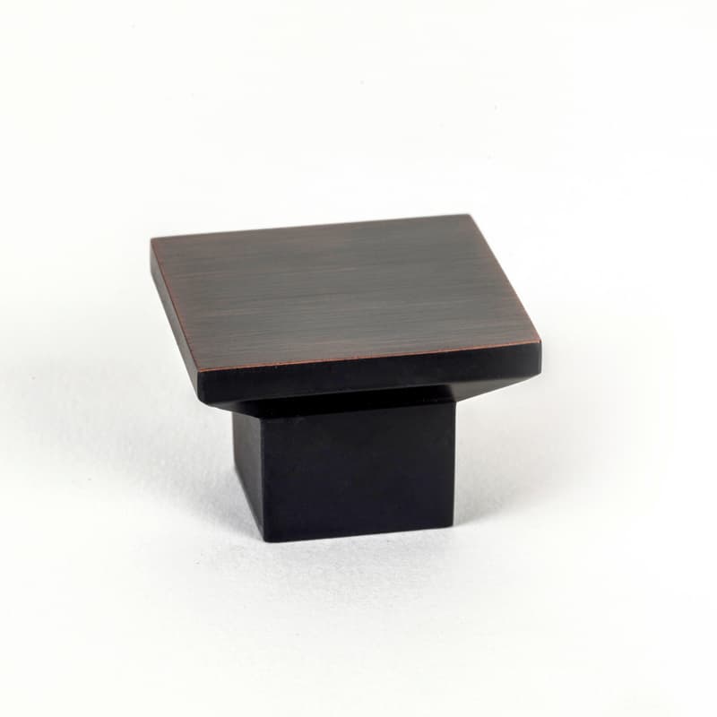 1-9/16" Elevate Square Knob, Verona Bronze