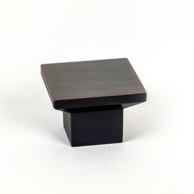 1-9/16" Elevate Square Knob, Verona Bronze