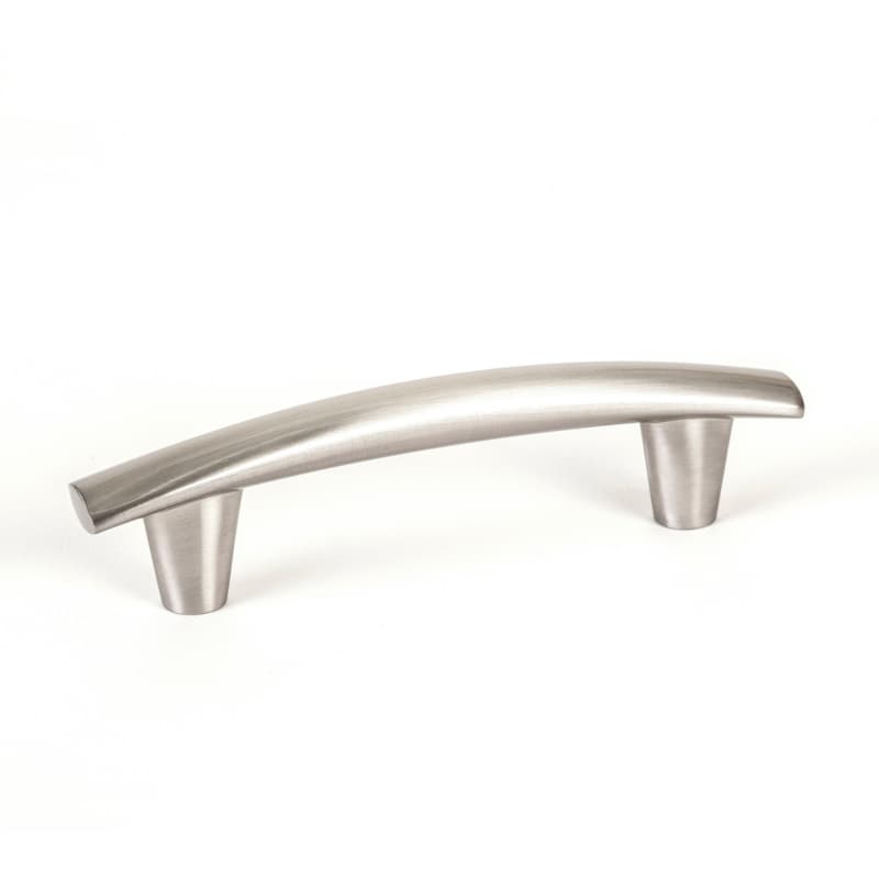 96mm Meadow Decorative Bar Pull, Brushed Nickel