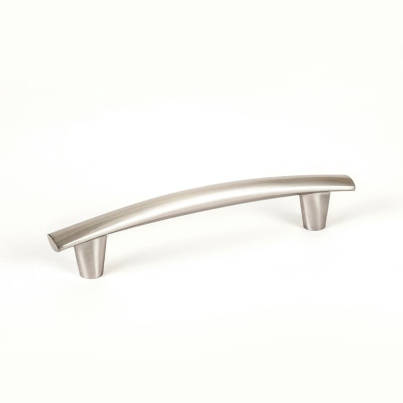 128mm Meadow Decorative Bar Pull, Brushed Nickel
