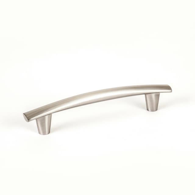 128mm Meadow Decorative Bar Pull, Brushed Nickel