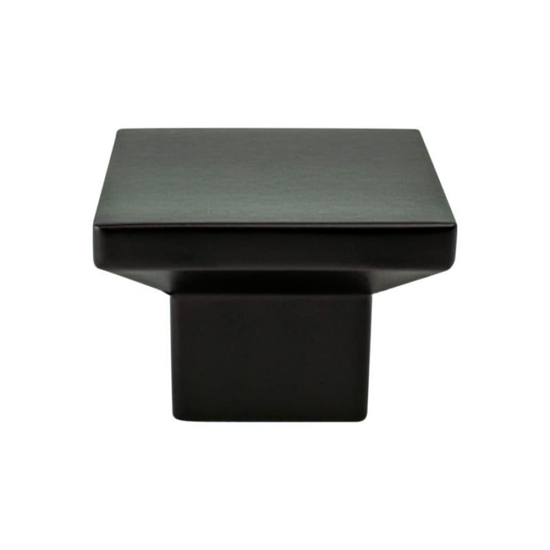 1-9/16" Elevate Square Knob, Matte Black
