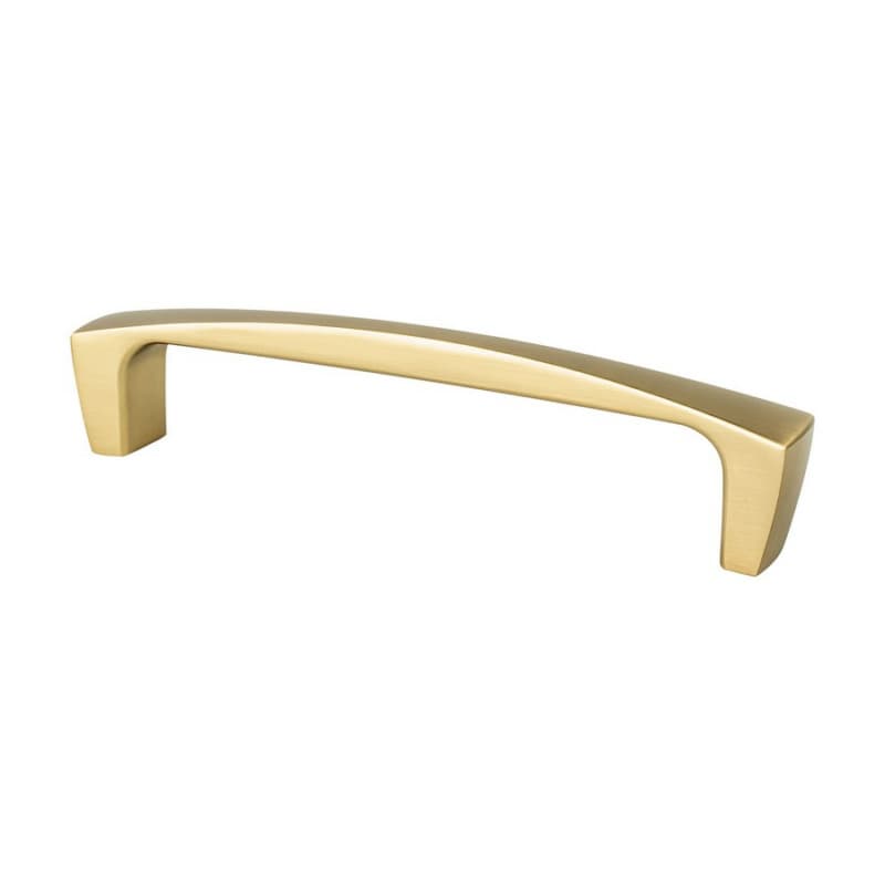 128mm Aspire Handle Pull, Modern Brushed Gold, 5-7/16" Length