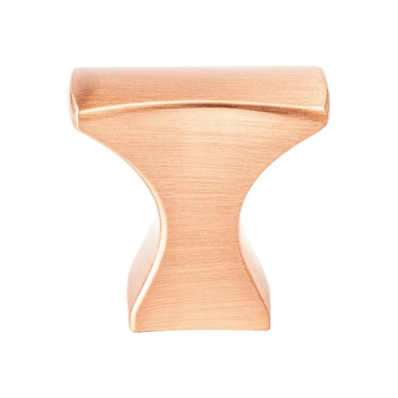 1-1/4" Aspire Curve Knob, Brushed Copper