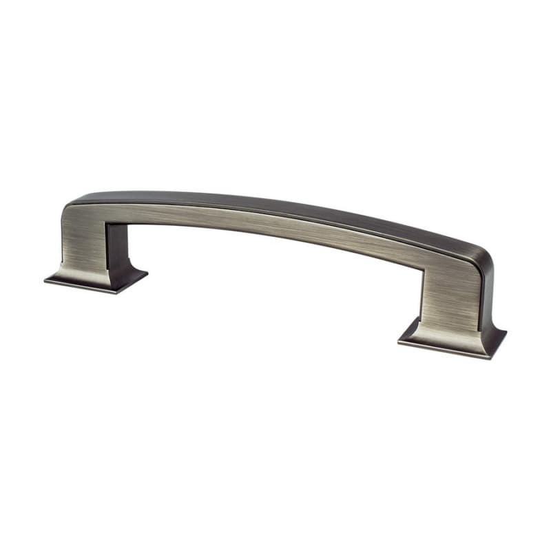 6" Hearthstone Handle Pull, Vintage Nickel, 7-3/8" Length