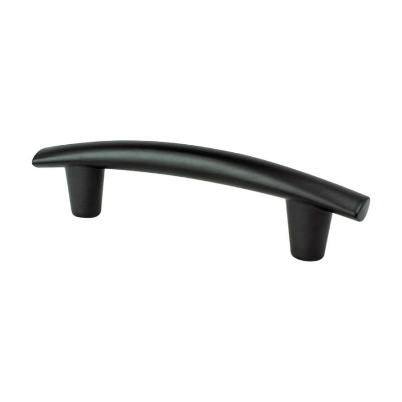 96mm Meadow Decorative Bar Pull, Matte Black