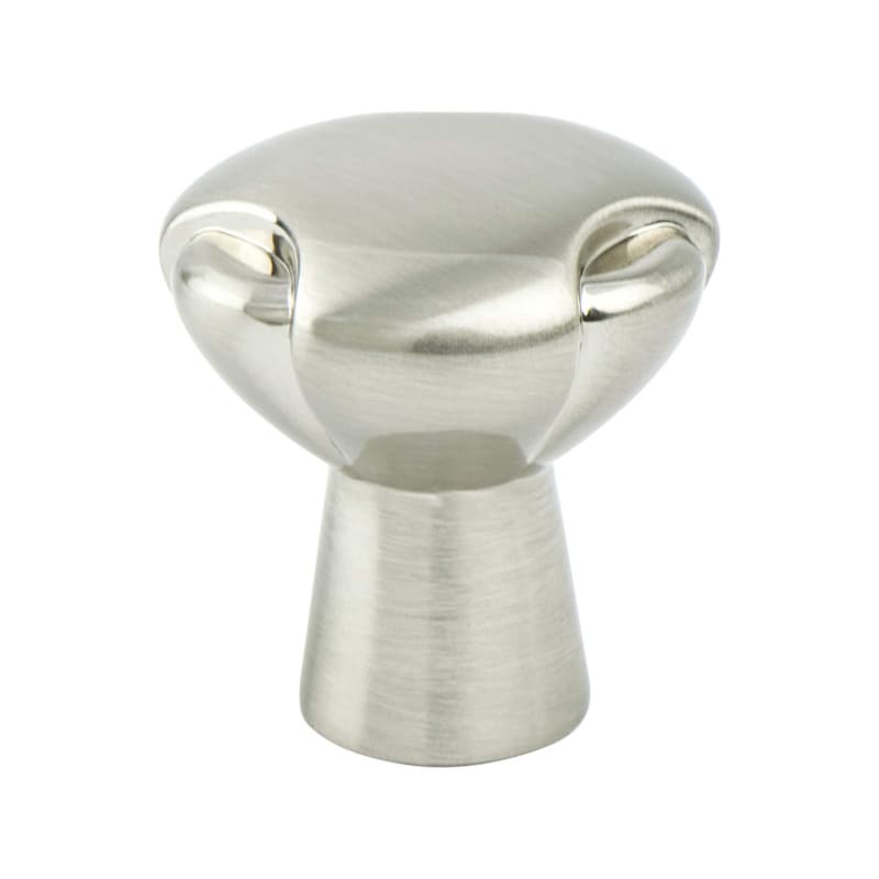 1-1/4" Vested Interest Round Knob, Brushed Nickel