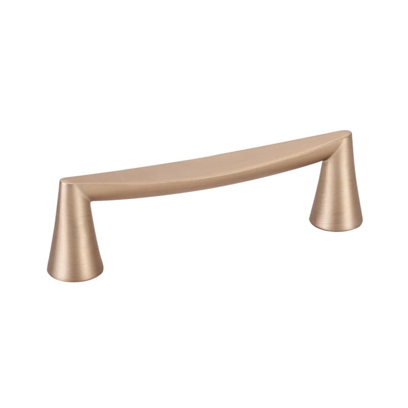 96mm Domestic Bliss Handle Pull, Modern Brushed Gold