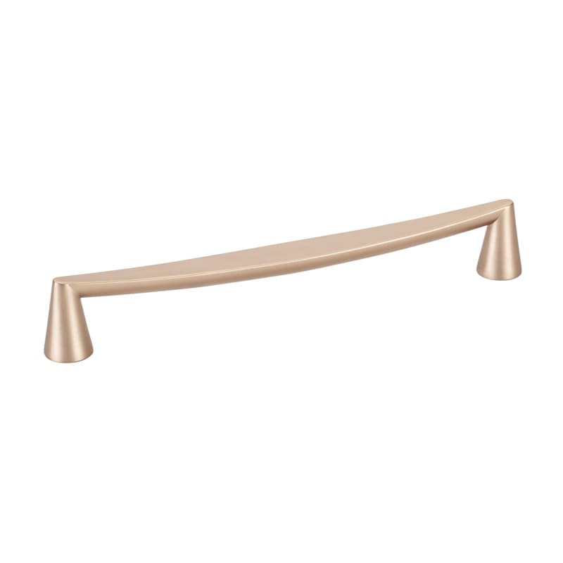 224mm Domestic Bliss Handle Pull, Modern Brushed Gold