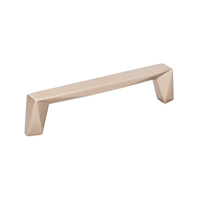 128mm Swagger Handle Pull, Modern Brushed Gold, 5-1/2" Length
