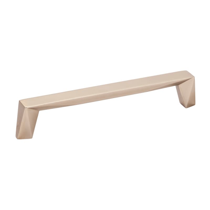 160mm Swagger Decorative Bar Pull, Modern Brushed Gold, 6-3/4" Length