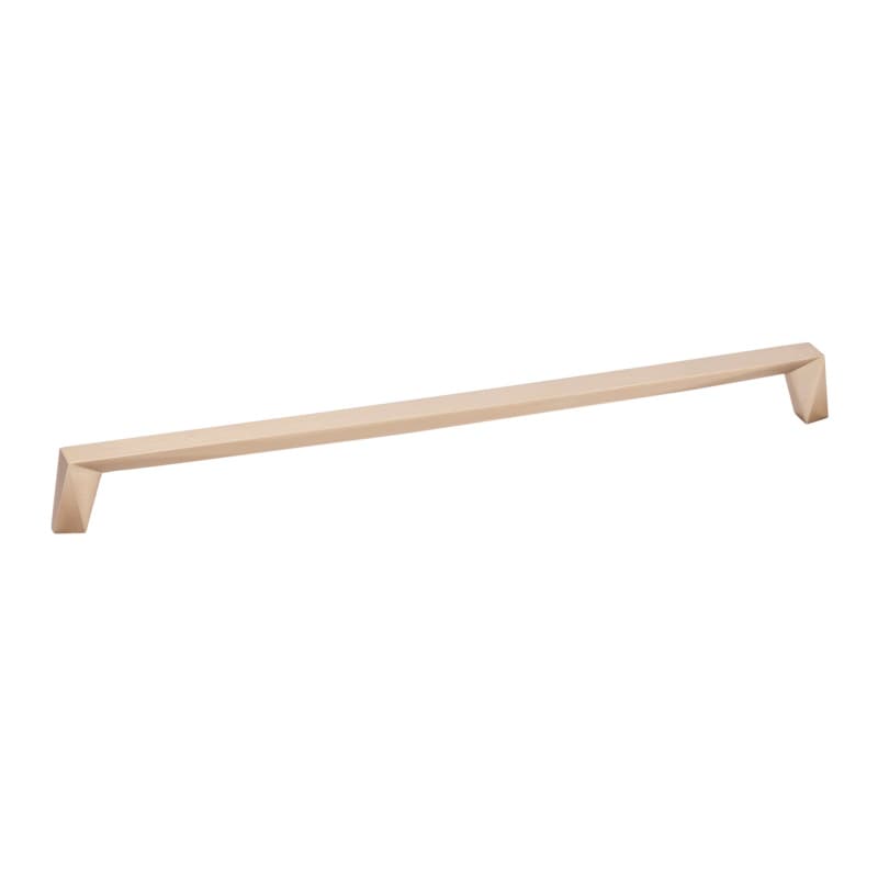320mm Swagger Decorative Bar Pull, Modern Brushed Gold, 13-1/16" Length