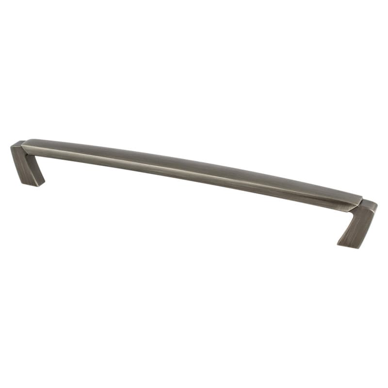 224mm Vested Interest Handle Pull, Vintage Nickel, 9-3/4" Length