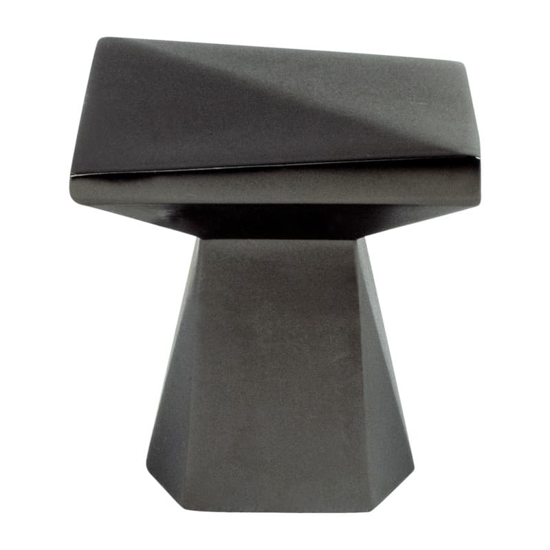 1-3/16" Swagger Square Knob, Slate