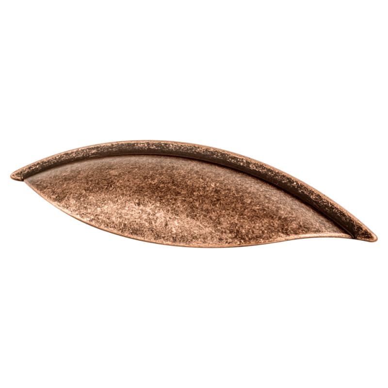 2-1/2" Euro Rustica Cup Pull, Rustic Copper