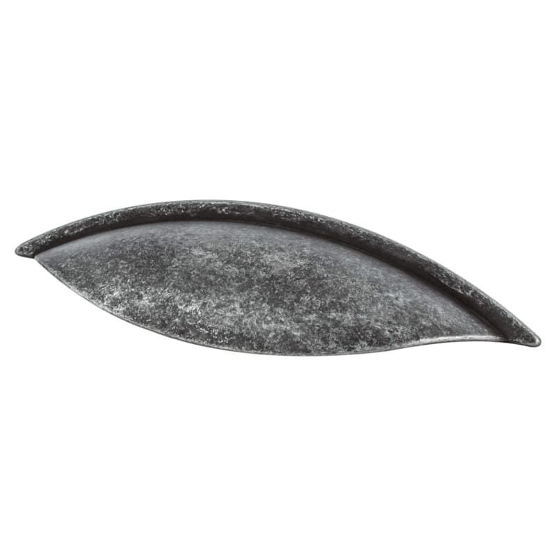 2-1/2" Euro Rustica Cup Pull, Rustic Iron