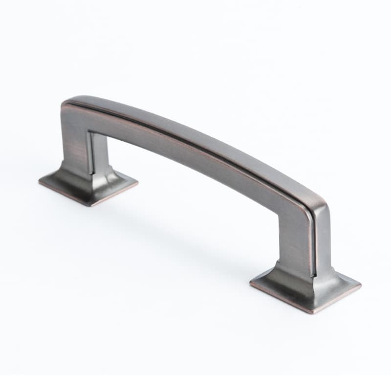 96mm Hearthstone Handle Pull, Verona Bronze, 4-13/16" Length
