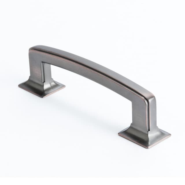 96mm Hearthstone Handle Pull, Verona Bronze, 4-13/16" Length
