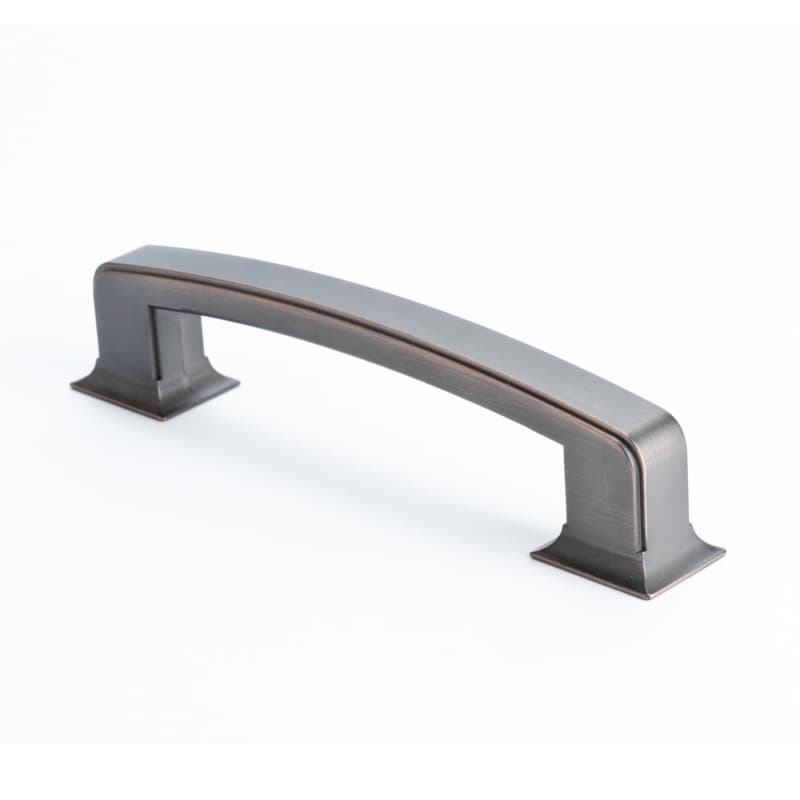 6" Hearthstone Handle Pull, Verona Bronze, 7-3/8" Length