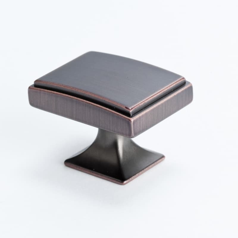 1-9/16" Hearthstone Rectangle Knob, Verona Bronze