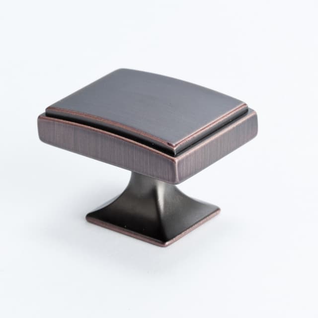 1-9/16" Hearthstone Rectangle Knob, Verona Bronze