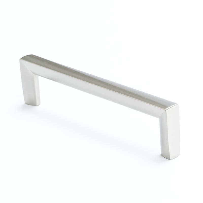 128mm Metro Decorative Bar Pull, Brushed Nickel