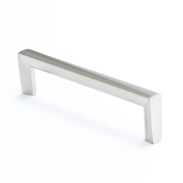128mm Metro Decorative Bar Pull, Brushed Nickel