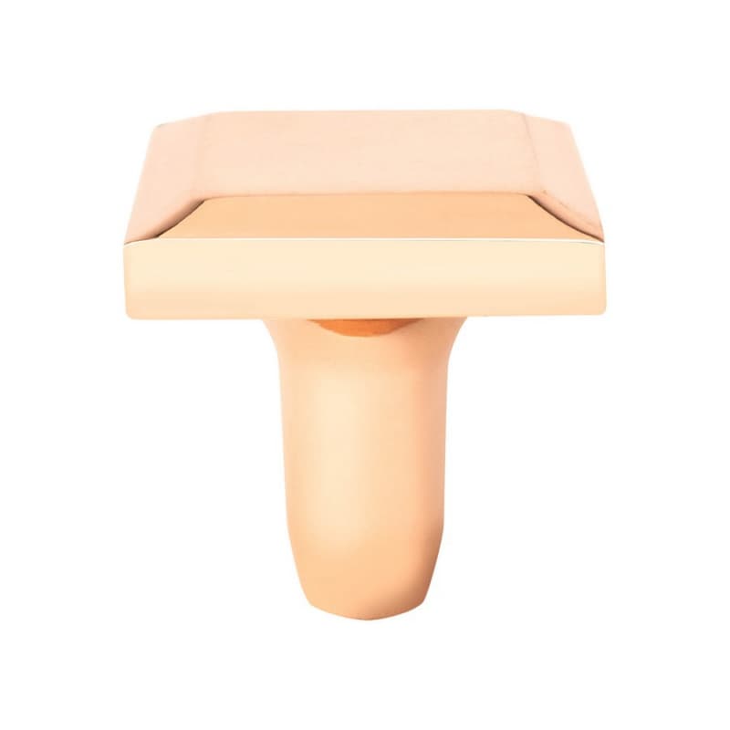 1-3/16" Metro Square Knob, Polished Copper