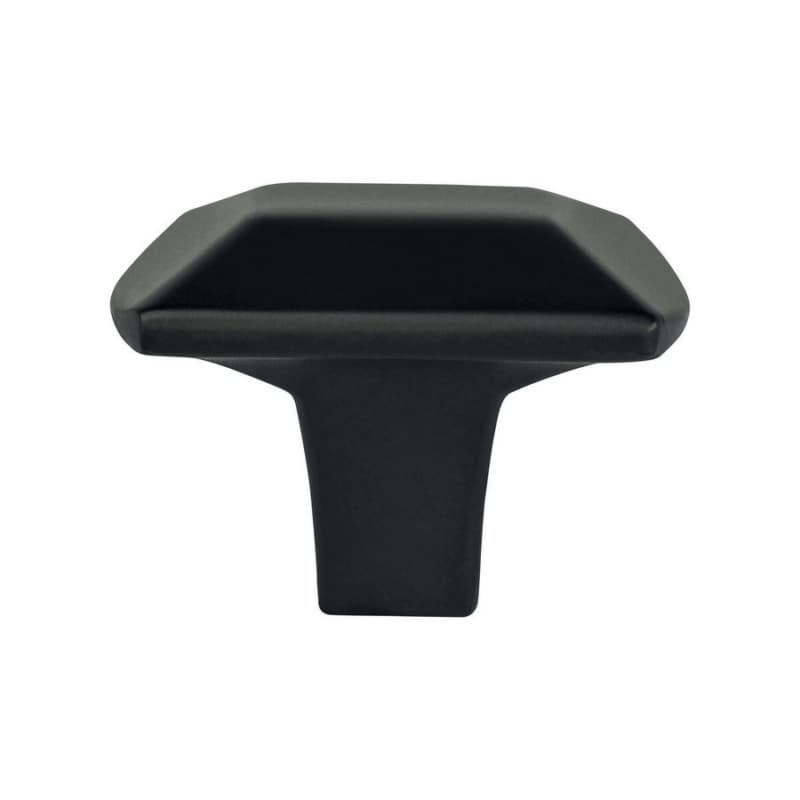 1-7/16" Laura Rectangular Knob, Matte Black